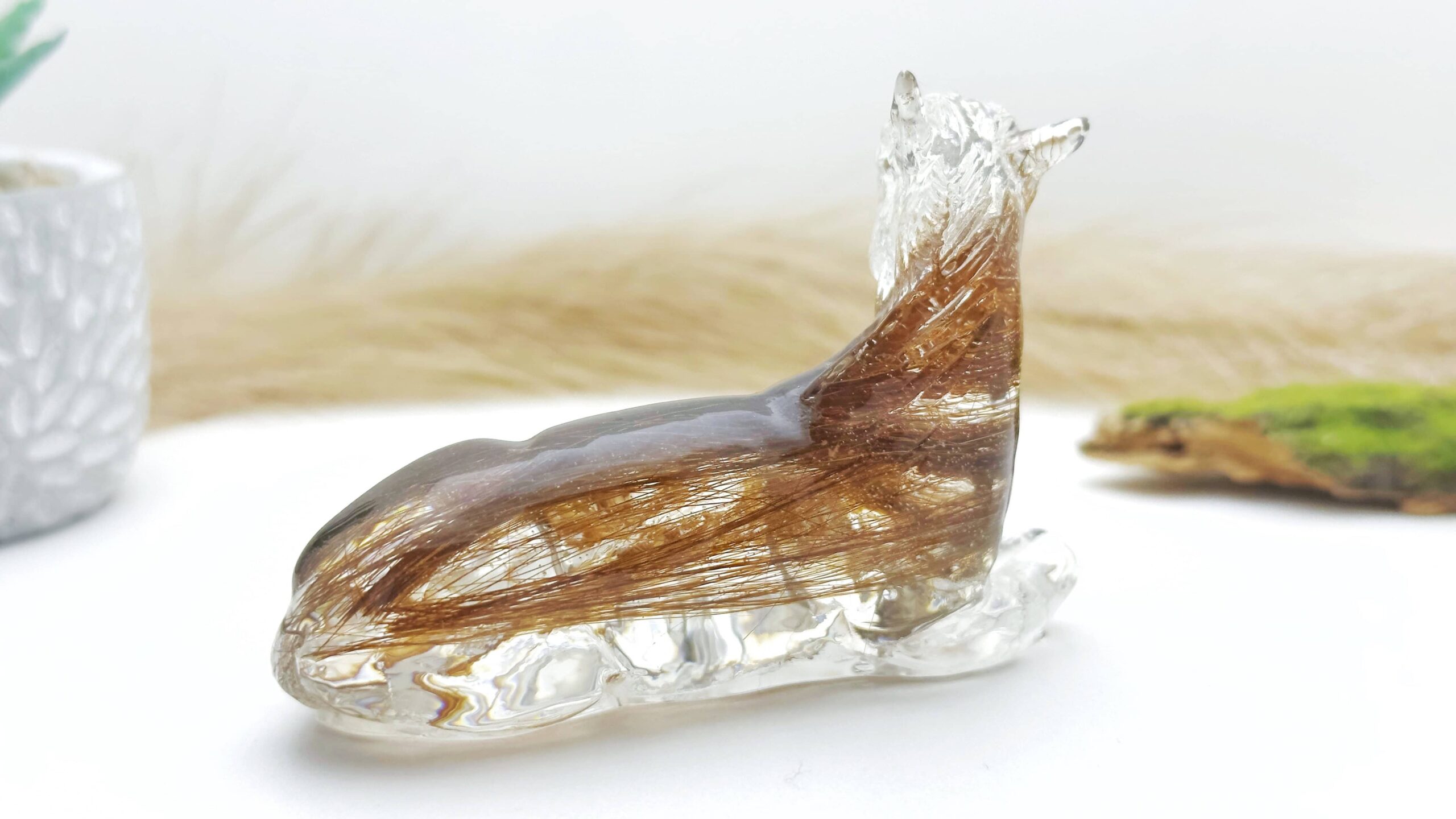 Figurka w kształcie konia z sierścią lub włosiem/grzywą - obrazek 4