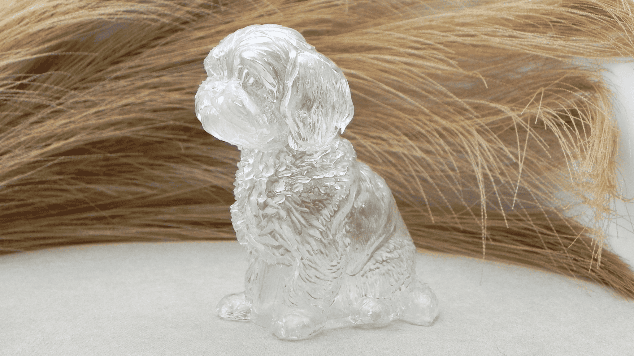 Figurka na sierść i Twoje pamiątki pies Shih tzu - obrazek 3
