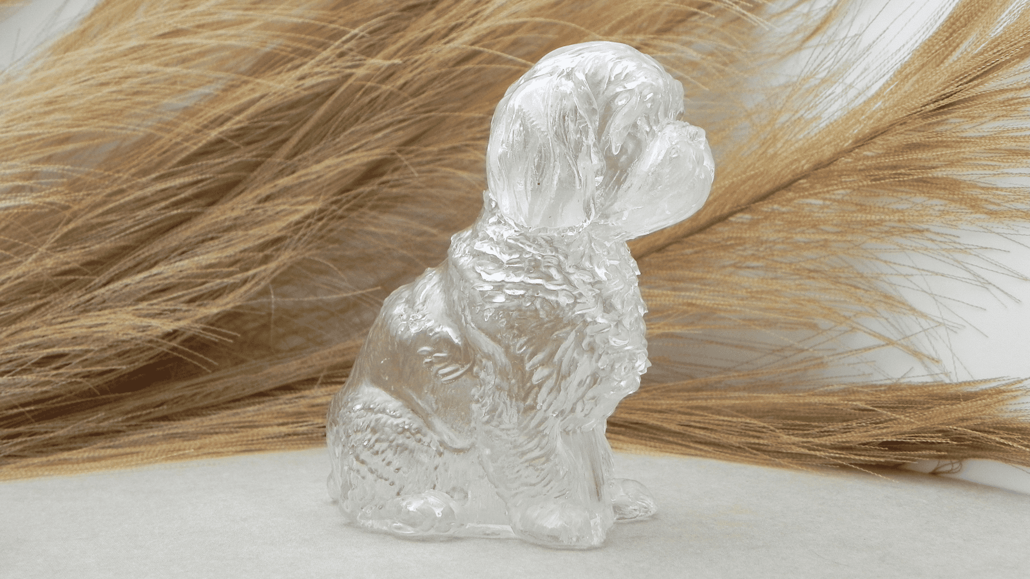 Figurka na sierść i Twoje pamiątki pies Shih tzu - obrazek 2